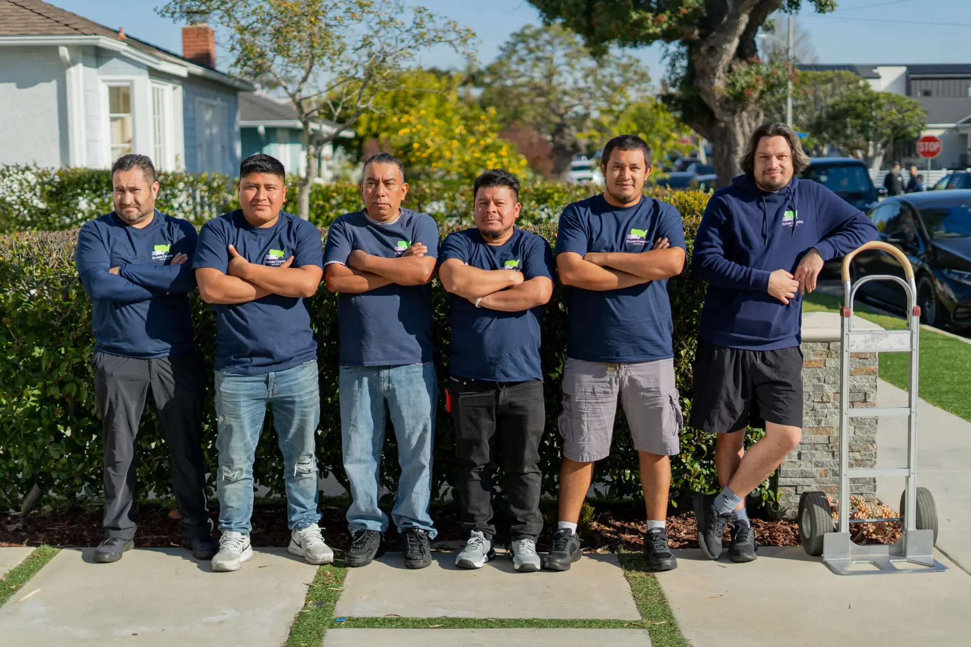 Cross Country Moving professional crew