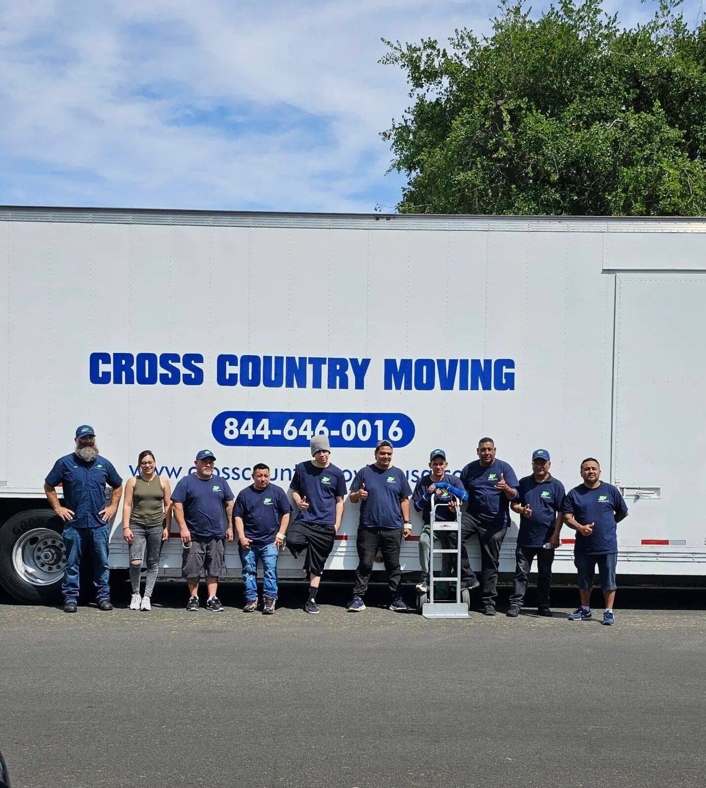 Cross Country Moving team for Seattle delivery