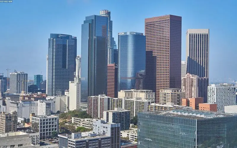 Los Angeles skyline - Cross Country Moving origin city